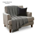 Manta para sofa capa para sofa Vermelho 210x110m