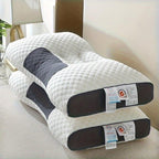 Protetor de pescoço travesseiro - Suporte de Pescoço com Design Ergonómico para Sono Profundo - Adequadas para Quem Dorme de Lado e de Costas - Desfrute de um Massagem Relaxante em Casa - Núcleo de Almofada Durável e Lavável na Máquina