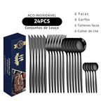 Conjunto de Talheres Elegância Inoxidável
