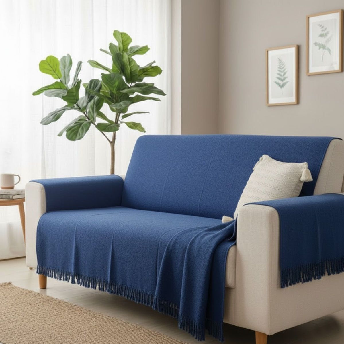 Manta para sofa capa para sofa Vermelho 210x110m