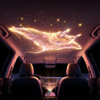 Projetor Portátil USB de Vida Marinha para Luz Noturna - Lâmpada Ambiente LED com Slides de Imagens Oceânicas Intercambiáveis (Baleia, Água-viva, Golfinho, Tartaruga) - Luz Noturna LED Romântica para Quarto, Sala de Estar, Teto do Carro - Decoração Criativa & Presente
