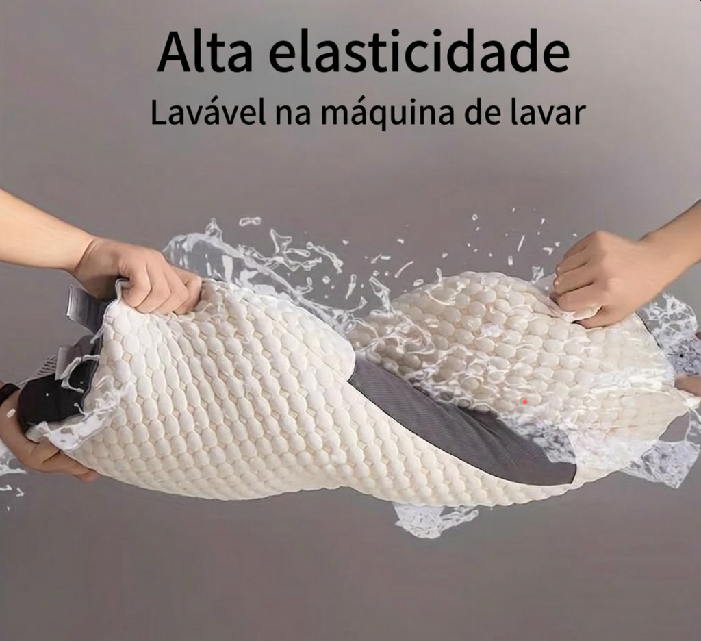 Travesseiro Ergonômico de Suporte Cervical