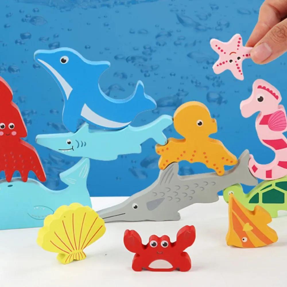 Quebra Cabeça Encaixe Divertido 3D Jogo da Velha MDF Educativo Brinquedo Bebê Pedagógico Sensorial