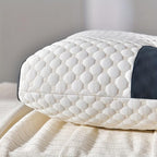 Protetor de pescoço travesseiro - Suporte de Pescoço com Design Ergonómico para Sono Profundo - Adequadas para Quem Dorme de Lado e de Costas - Desfrute de um Massagem Relaxante em Casa - Núcleo de Almofada Durável e Lavável na Máquina