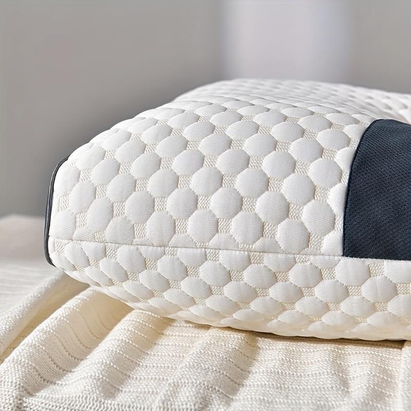 Protetor de pescoço travesseiro - Suporte de Pescoço com Design Ergonómico para Sono Profundo - Adequadas para Quem Dorme de Lado e de Costas - Desfrute de um Massagem Relaxante em Casa - Núcleo de Almofada Durável e Lavável na Máquina