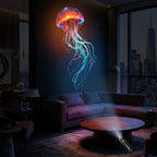 Projetor Portátil USB de Vida Marinha para Luz Noturna - Lâmpada Ambiente LED com Slides de Imagens Oceânicas Intercambiáveis (Baleia, Água-viva, Golfinho, Tartaruga) - Luz Noturna LED Romântica para Quarto, Sala de Estar, Teto do Carro - Decoração Criativa & Presente
