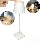 1 unidade Lâmpada de Mesa LED Recarregável Moderna Vintage 3V, Toque Regulável, Lâmpada de Jardim, Luz Noturna de Cabeceira, Luz de Ambiente para Restaurante