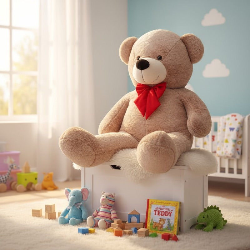 Urso de Pelúcia Gigante 90cm - Nacional