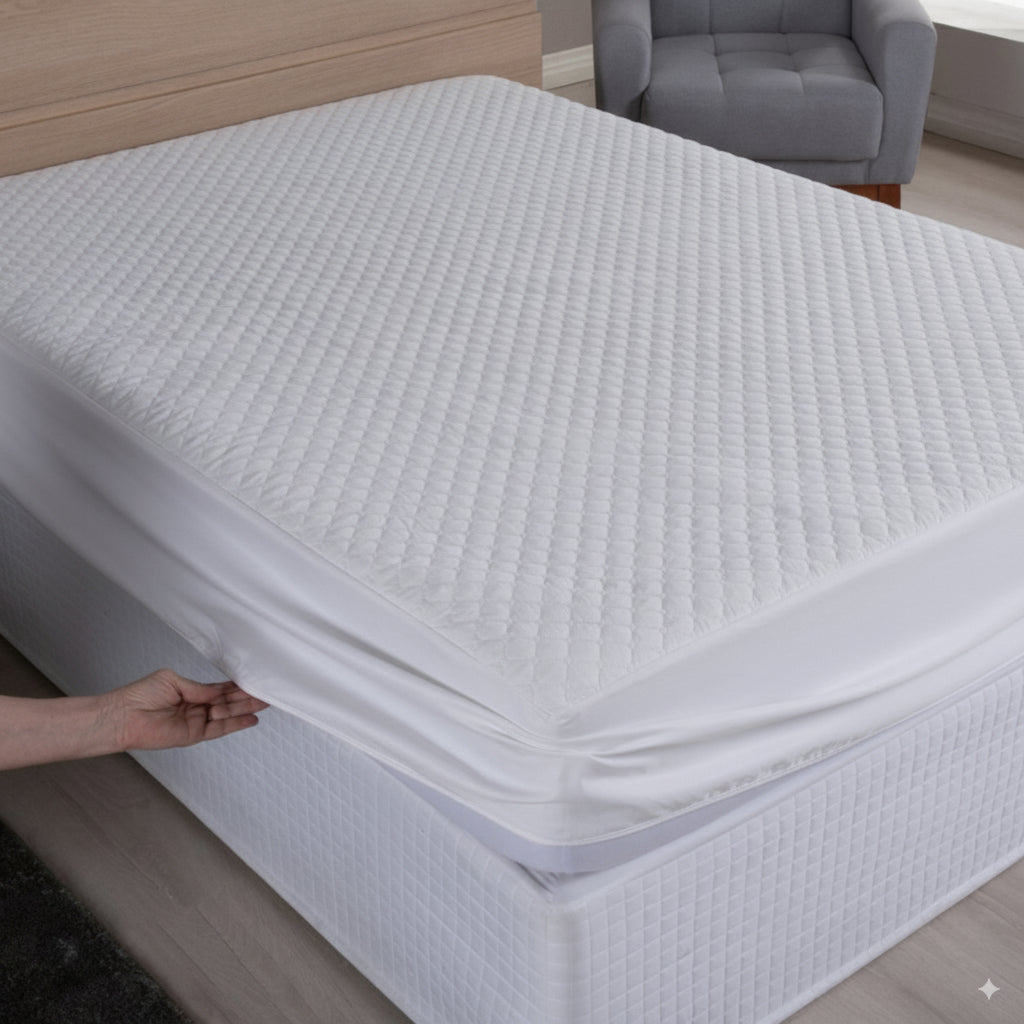 Protetor de Colchão Impermeável Matelado Premium Solteiro Casal Queen King